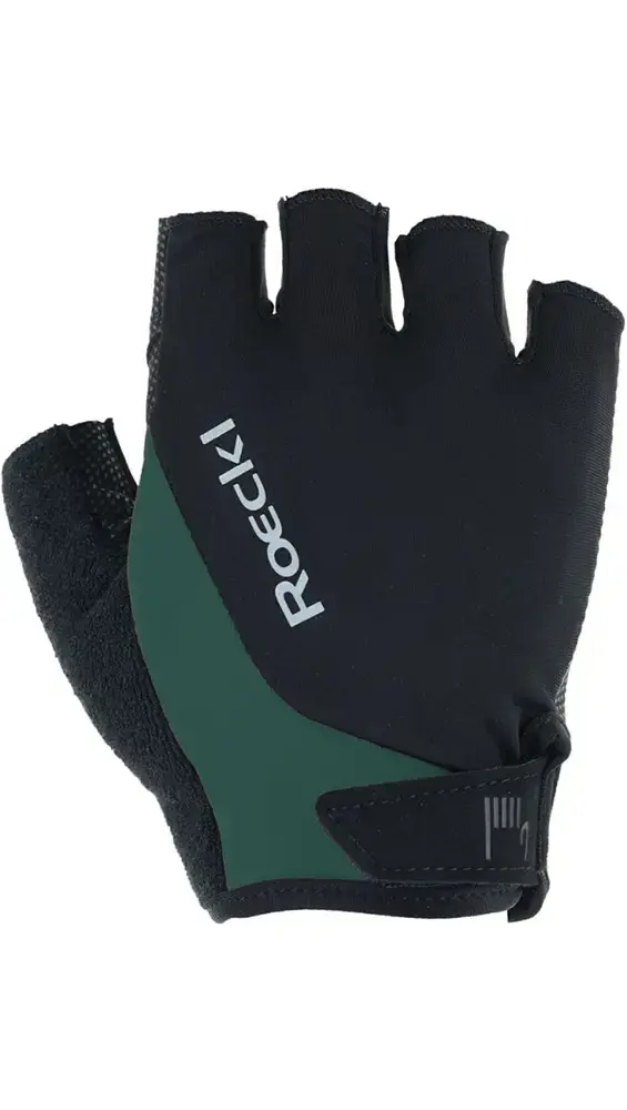 Roeckl Basel 2 Zomer Fietshandschoenen Zwart/Groen
