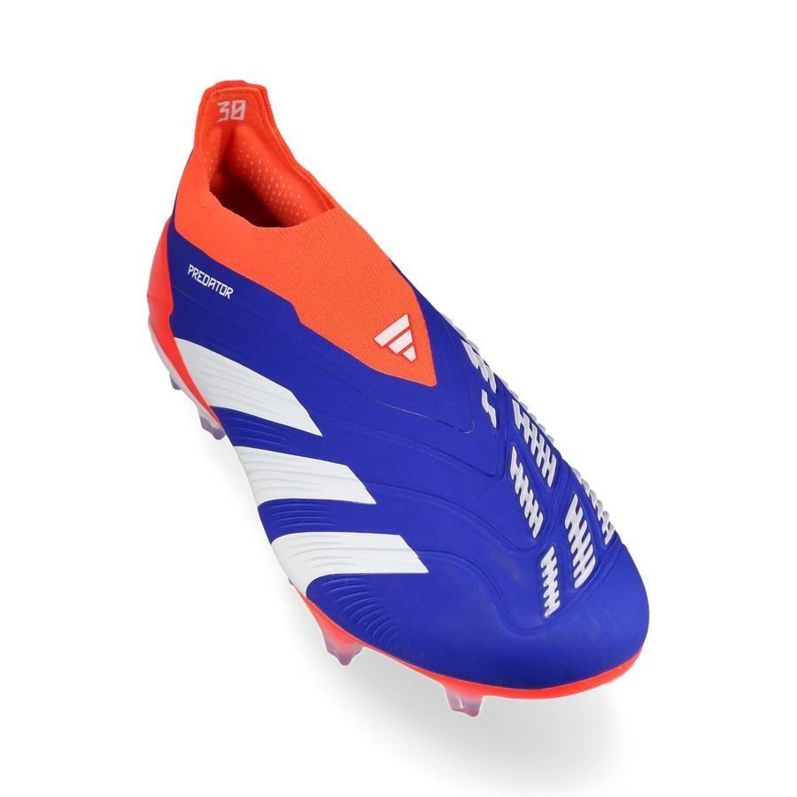 adidas Predator Elite Laceless FG Advancement - Bleu/Blanc/Rouge