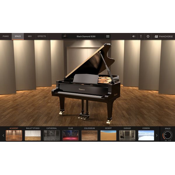 IK Multimedia Pianoverse-Black Diamond B280