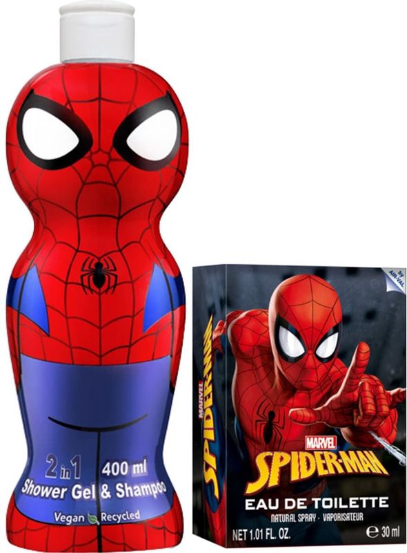 Disney - Spiderman Giftset - Eau de Toilette en Showergel - 30 ml en 400 ml