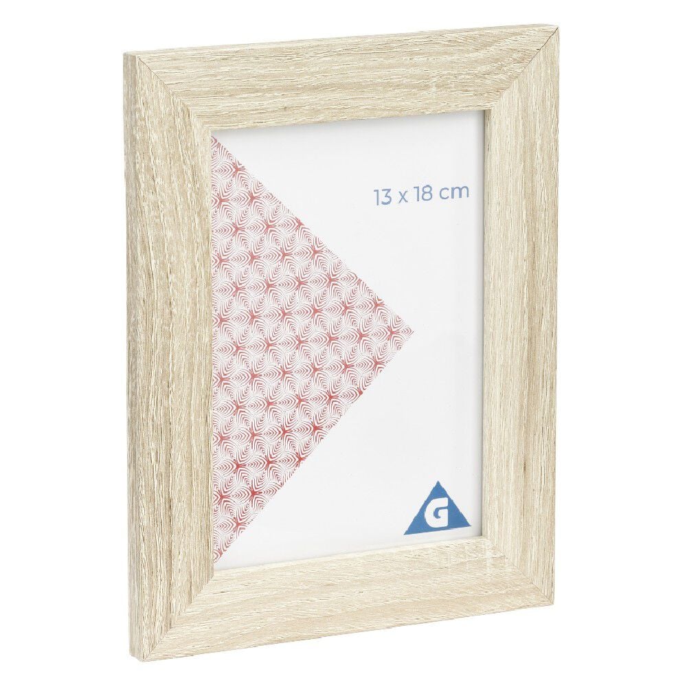 Cadre photo cérusé naturel 1 vue 13 x 18 cm