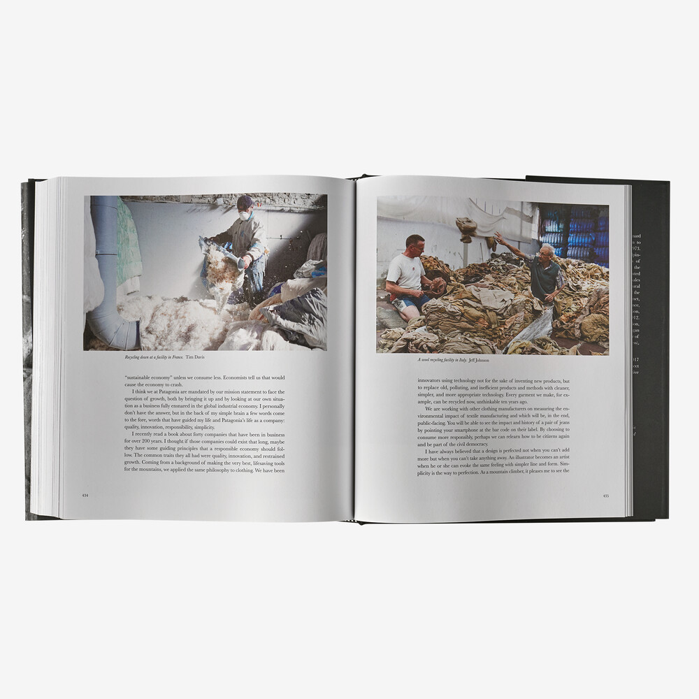 Einige Geschichten: Lehren aus der Schnittstelle von Wirtschaft und Sport von Yvon Chouinard (gebundenes Buch, erschienen bei Patagonia)