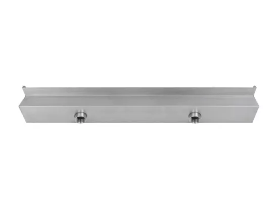Lame d'eau rectangulaire à LED 90cm en acier inoxydable pour piscine