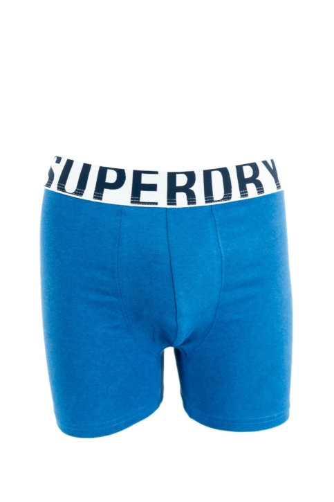 calecons et slips superdry m3110340a 6pm mazarine/nautical yellow