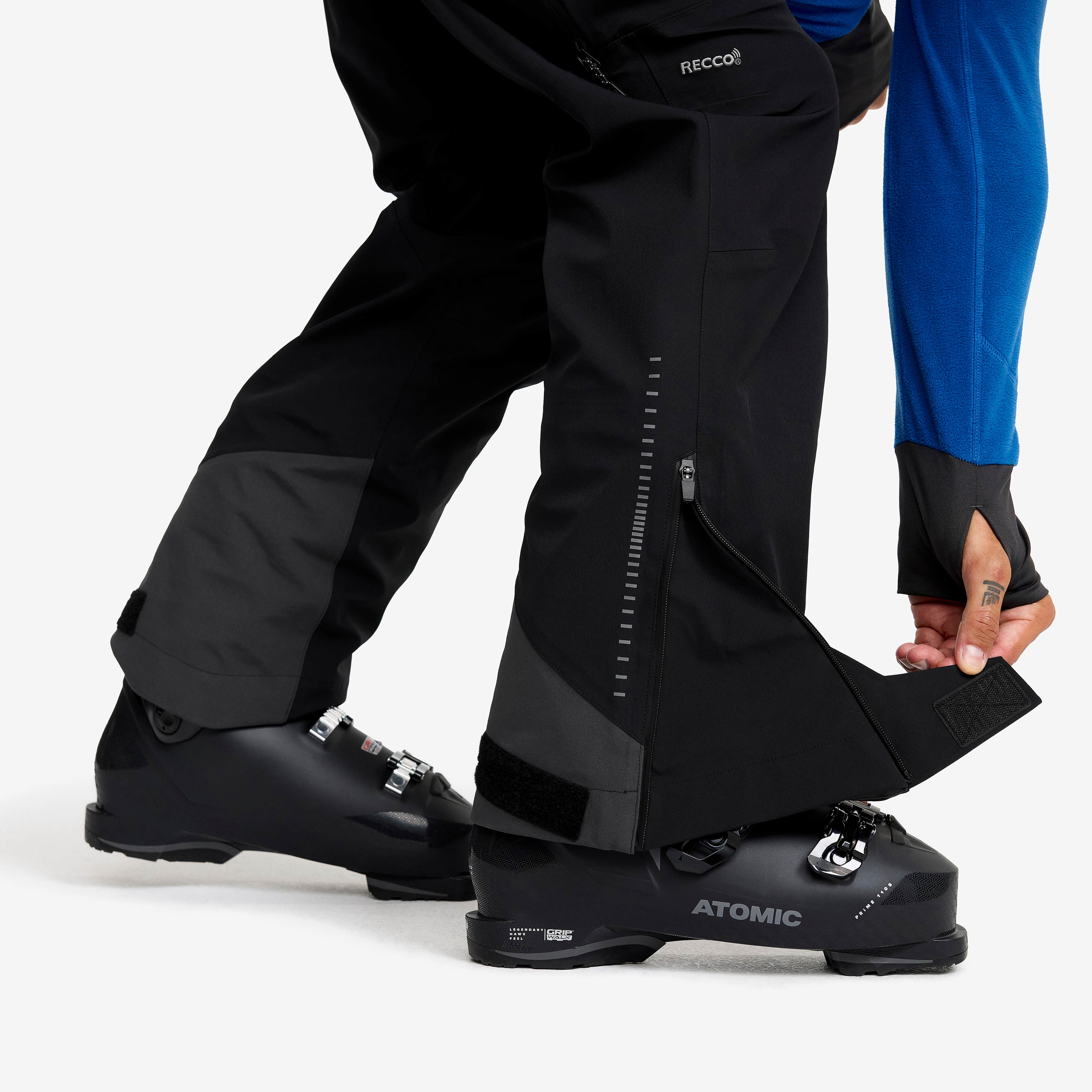 Atlas 3L Ski Bib Pants Herre Black