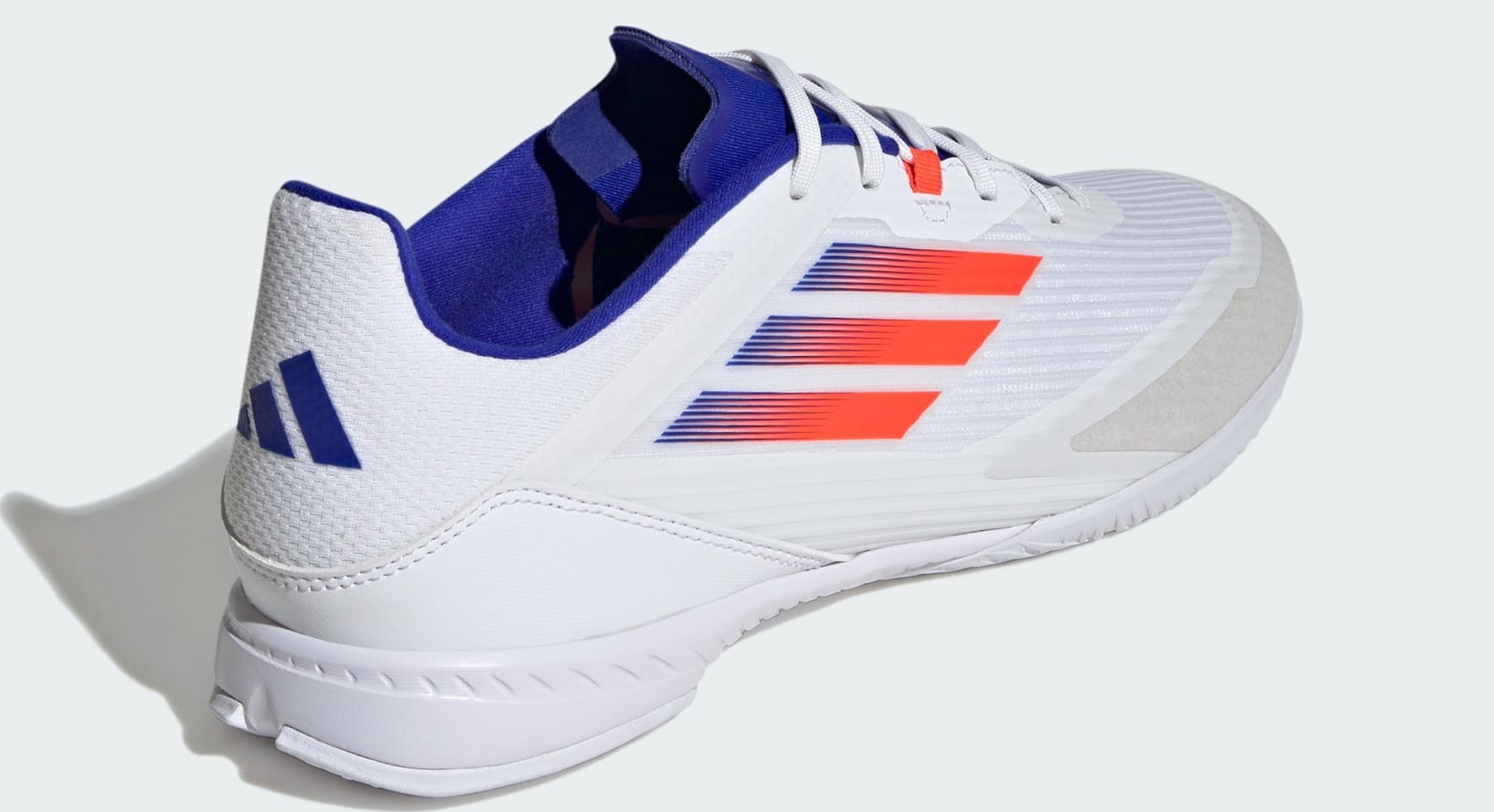 F50 League IN Unisex Cloud White/Solar Red/Lucid Blue