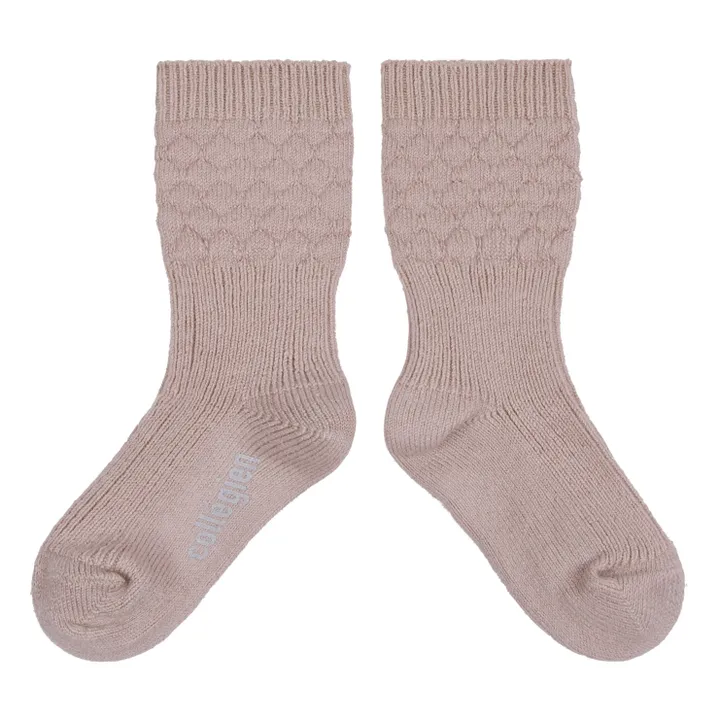 Collégien Chaussettes Celeste | Vieux Rose