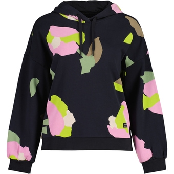 Maloja SaanersM. Hoodie Deep Black Fieldflower Damen