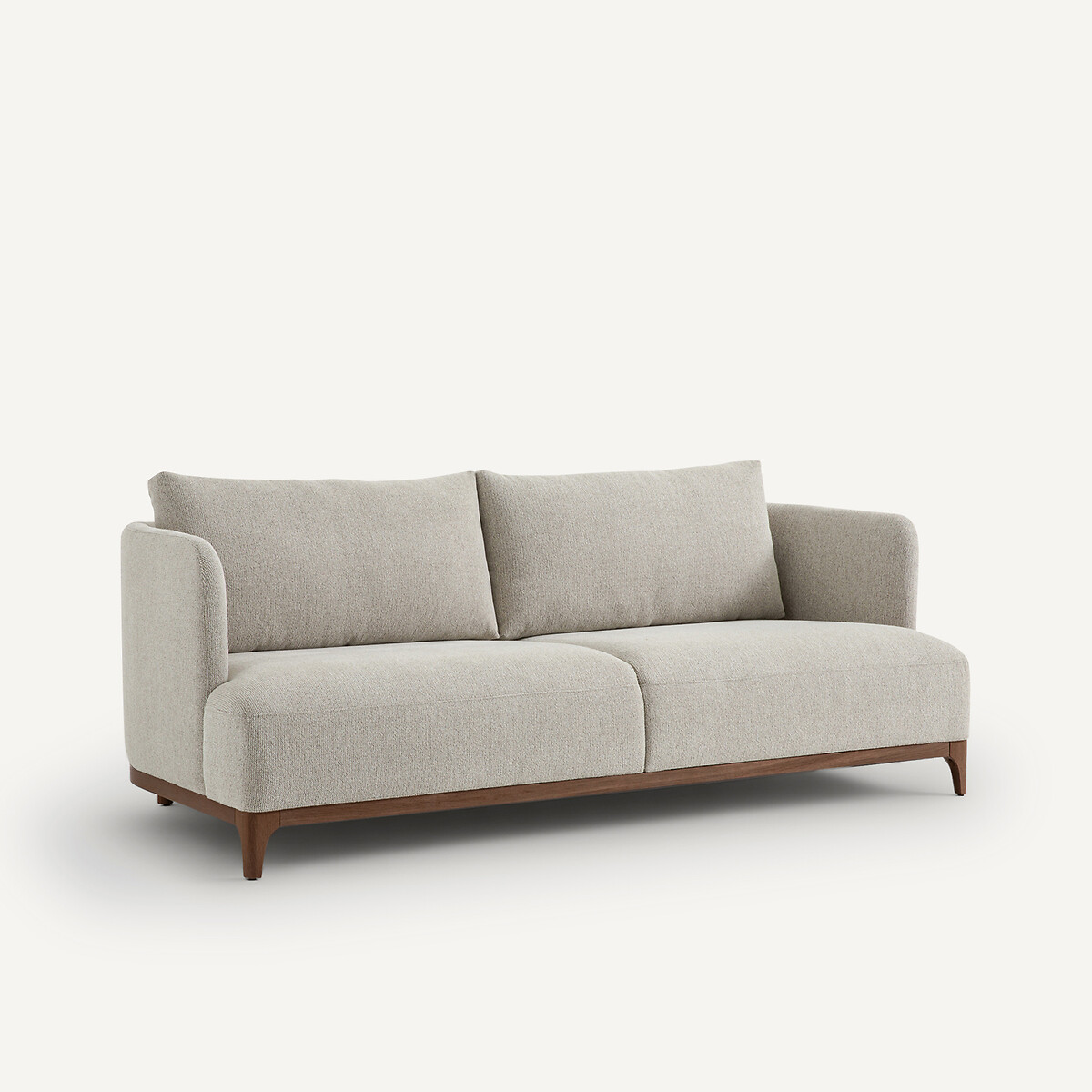 AM.PM<br>Sofá compacto em chenille, Jabote