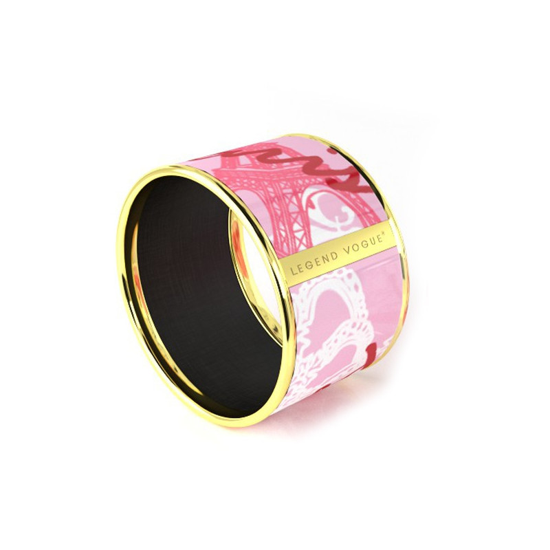 Legend Vogue - Bracelet Bangle Or Jaune Exotic Romance Mallow Paris Rose