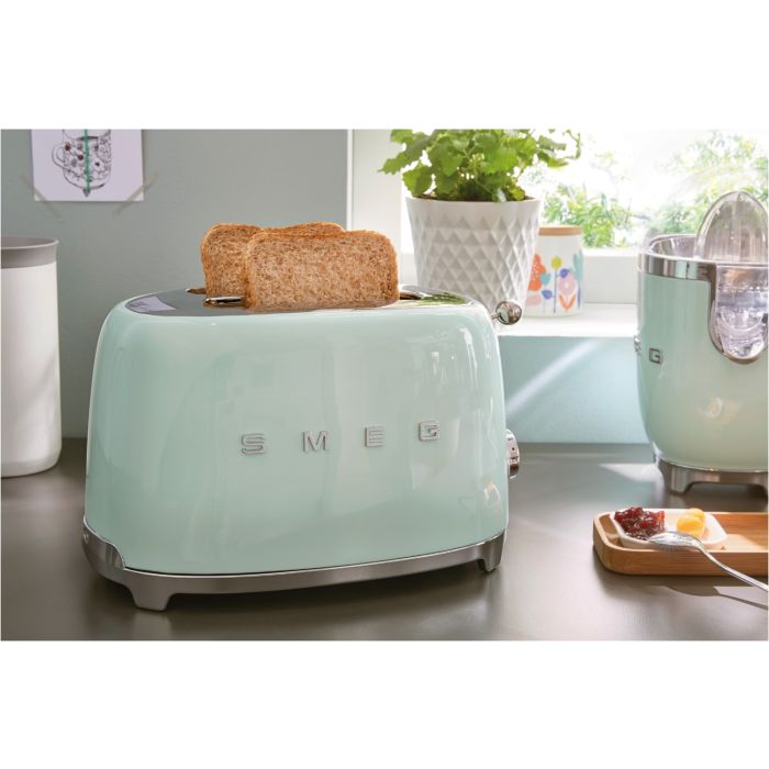 SMEG Toaster 2-Schlitz 50's Retro Style TSF01PGEU Pastellgrün