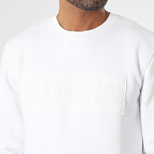 Sweat Crewneck M3BQ08 Blanc