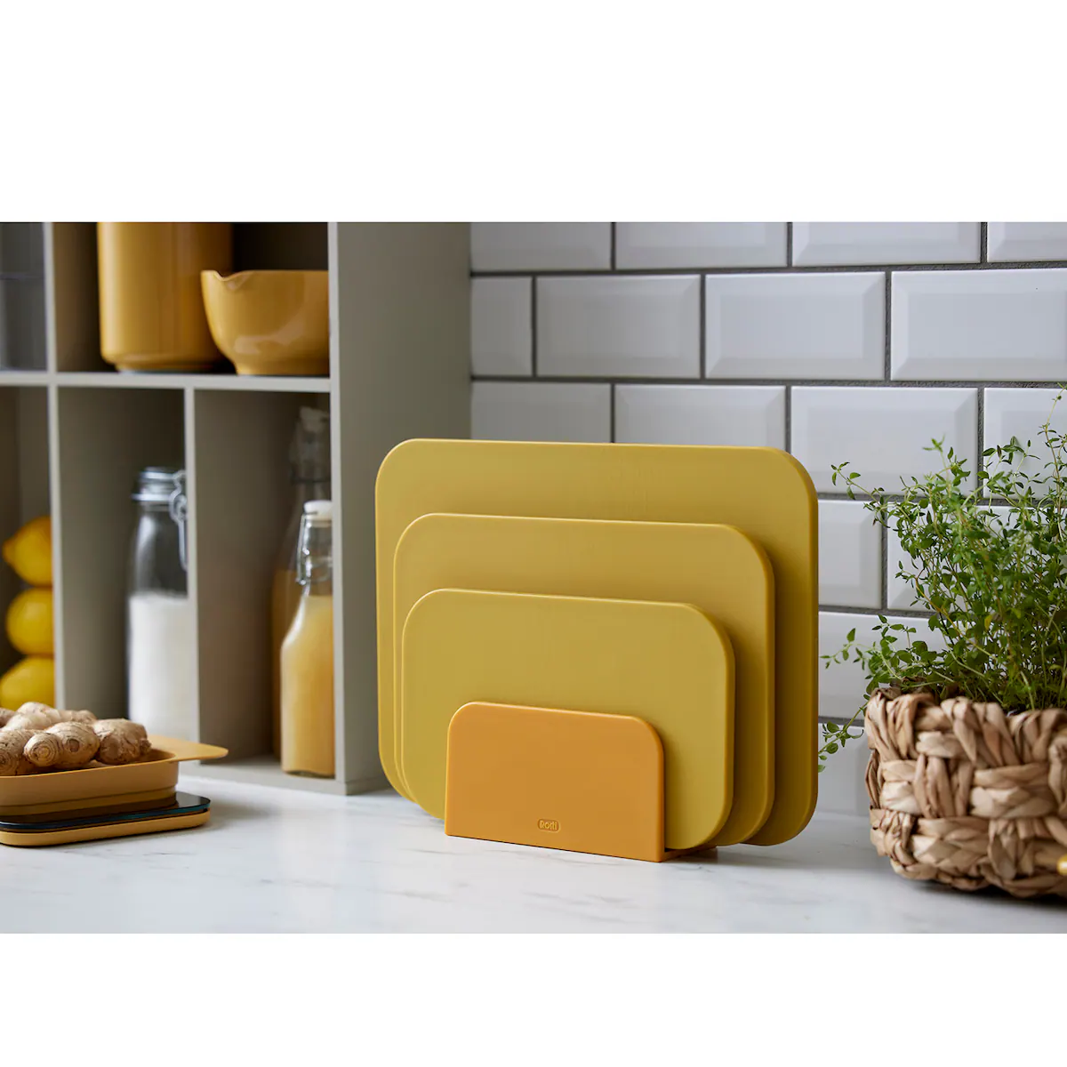 Rosti Choptima Chopping board 26.5 x 16 x 1 cm S Curry