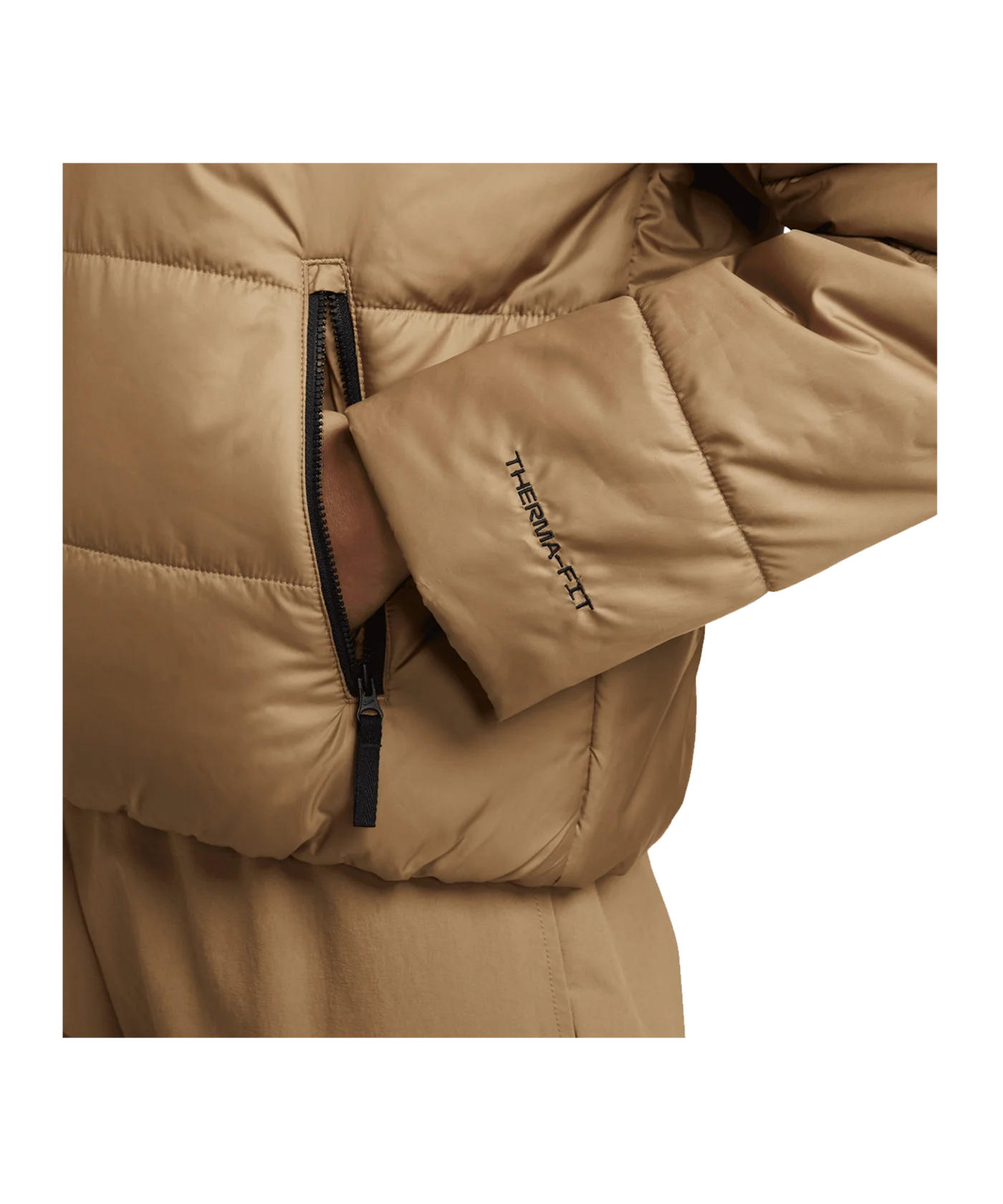 Nike Therma-FIT Jacke Damen Braun Orange F258