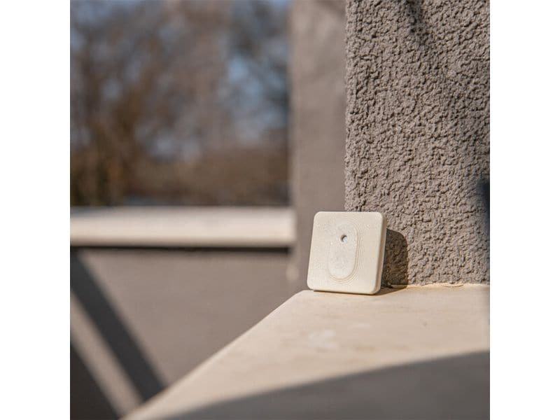 Shelly Smart Home Blu H&T Elfenbein Bluetooth-gesteuerter Temperatur- und Luftfeuchtigkeitssensor