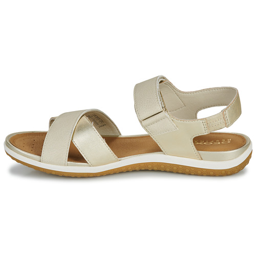 Geox - D SANDAL VEGA - Beige / Doré