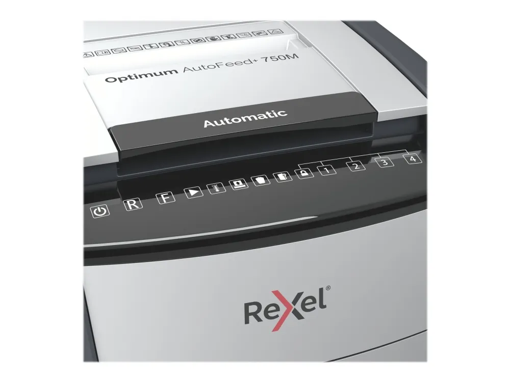 Makulator Rexel Optimum AutoFeed  750M mikromakulering 2x15 mm (P-5)