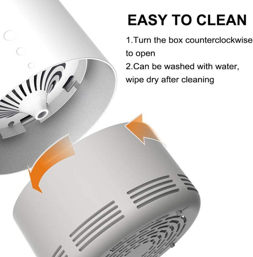 HOMTEC - Hertenhoorn USB oplaadbare muggenzapper