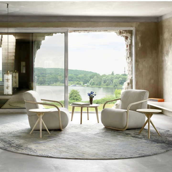 Thonet - 1025 Beistelltisch, Nussbaum geölt
