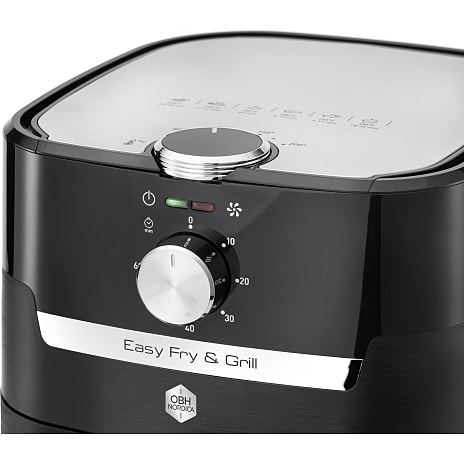 OBH Easy Fry Classic 2in1 Black Mechanic