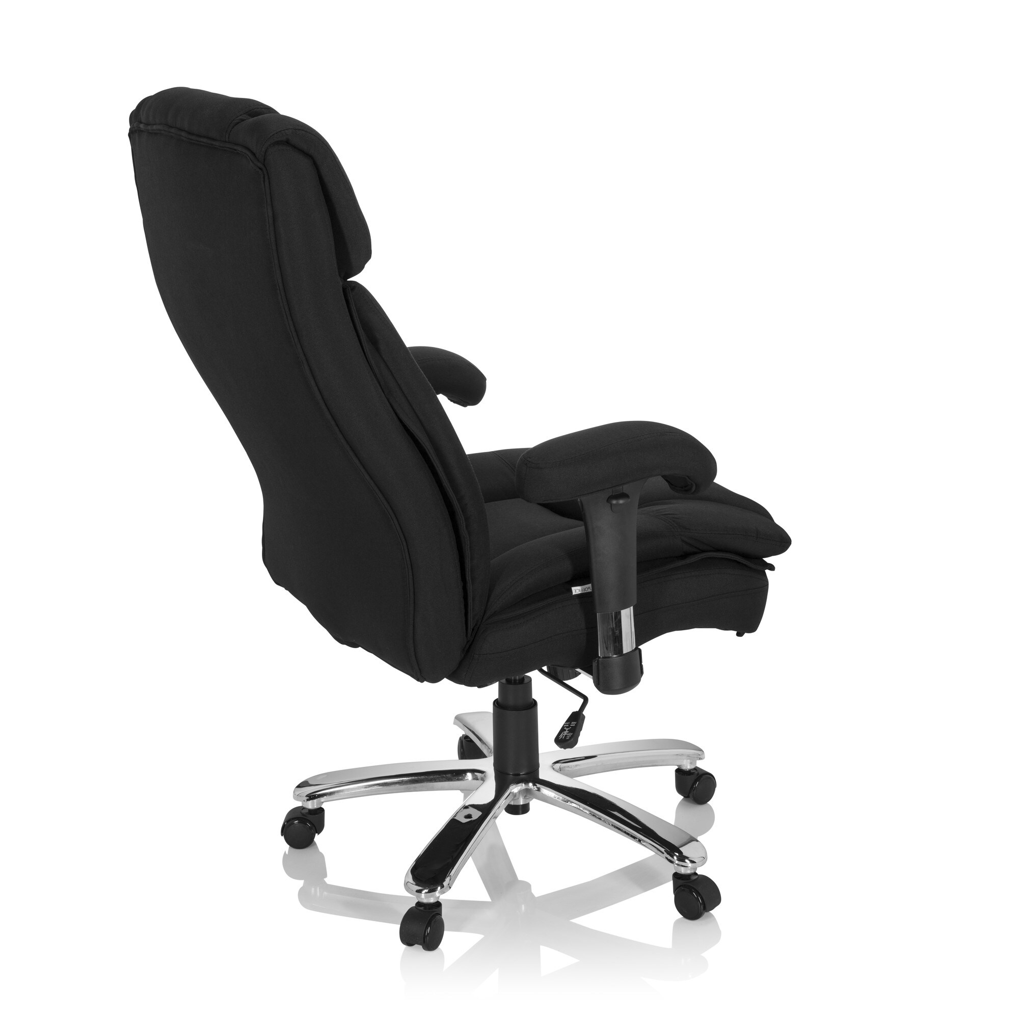 XXL Drehstuhl BUILDER XXL I Stoff mit Armlehnen (höhenverstellbar) hjh OFFICE