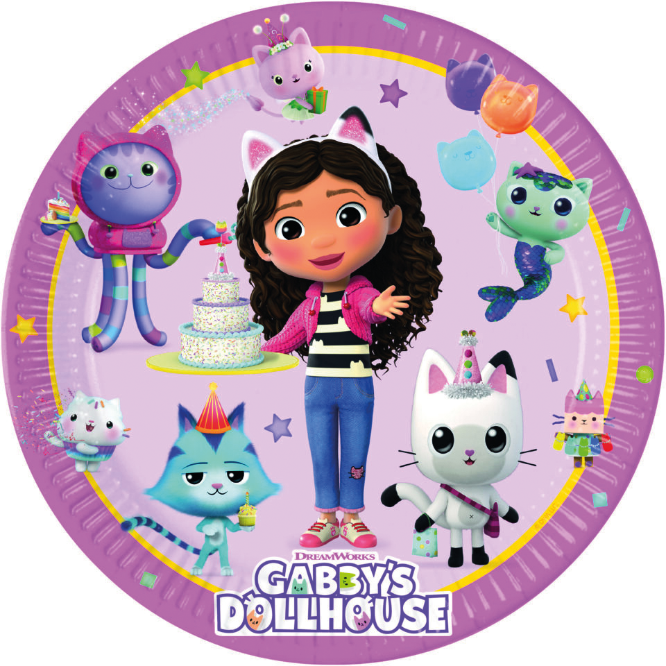 Gabby'S Dollhouse Borden 23cm 8st