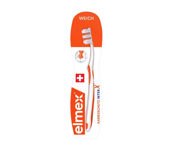 Elmex Kariesschutz InterX Zahnbürste