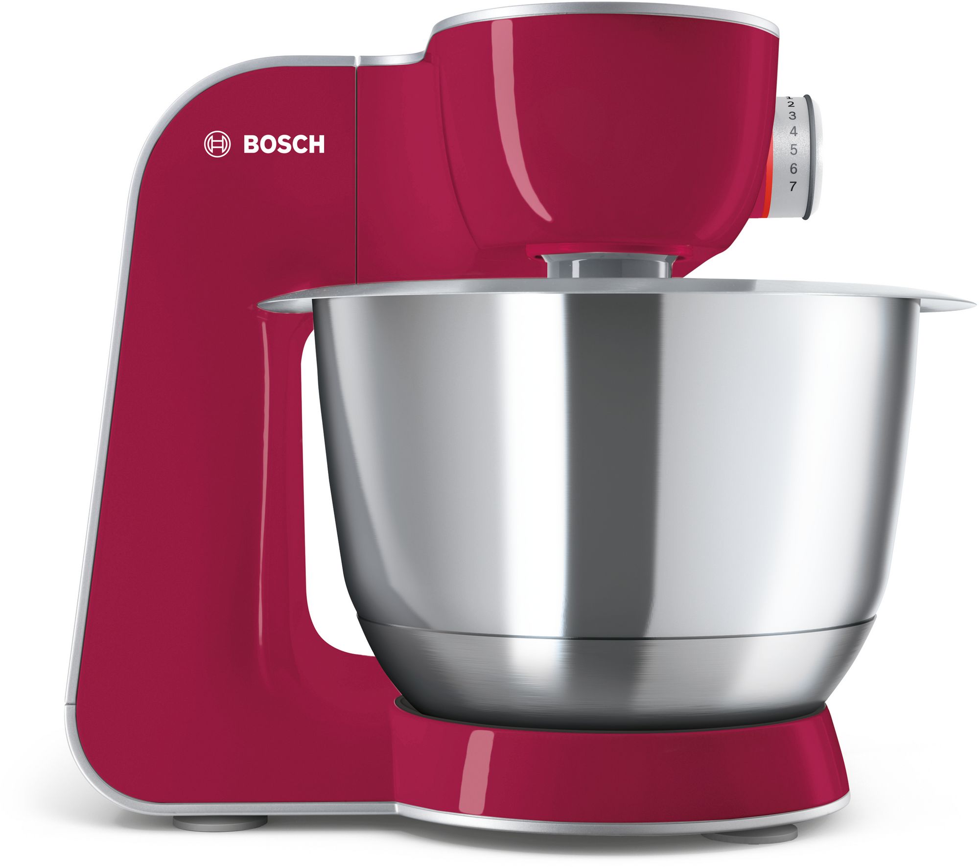 # PRODUTO RECONDICIONADO # Robô de Cozinha Série 4 MUM 5 1000W Vermelho, Prata MUM58420--B
