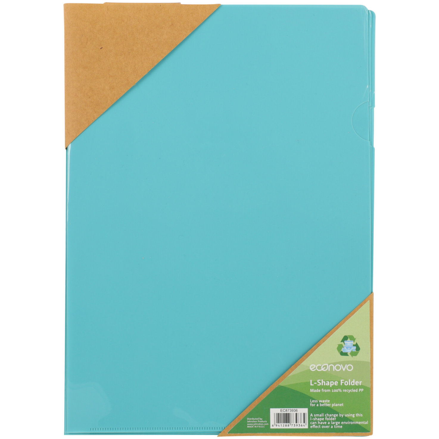 Aktenhüllen A4 recycle blau