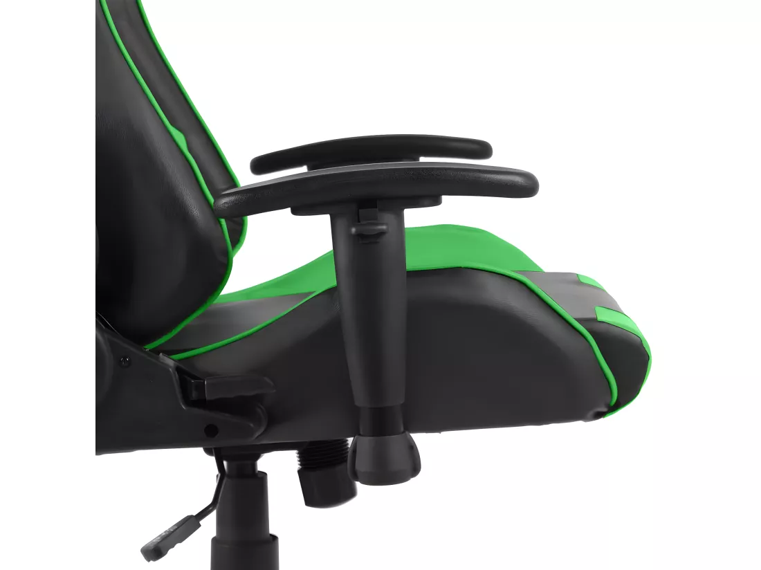 Chaise de jeu pivotante Vert PVC