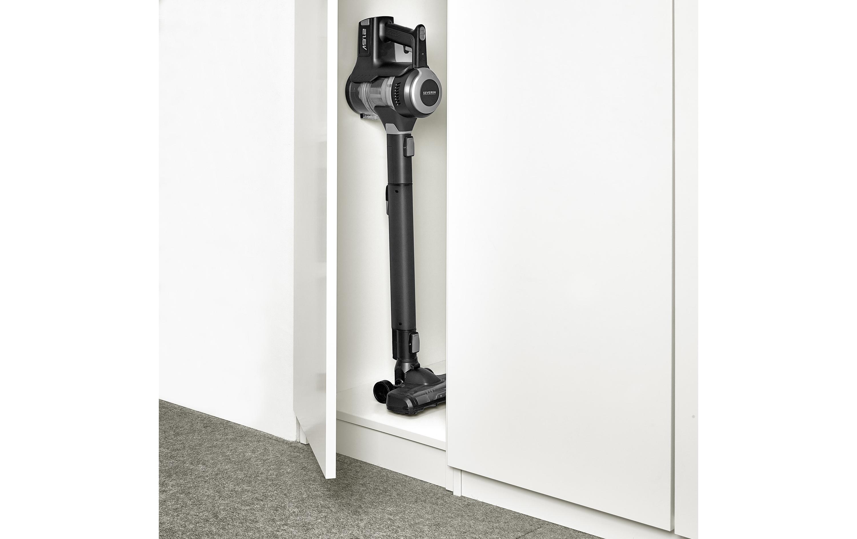 Akku-Hand- und Stielsauger HV7155 Schwarz<br>Kabelloser Hand- und Besenstaubsauger