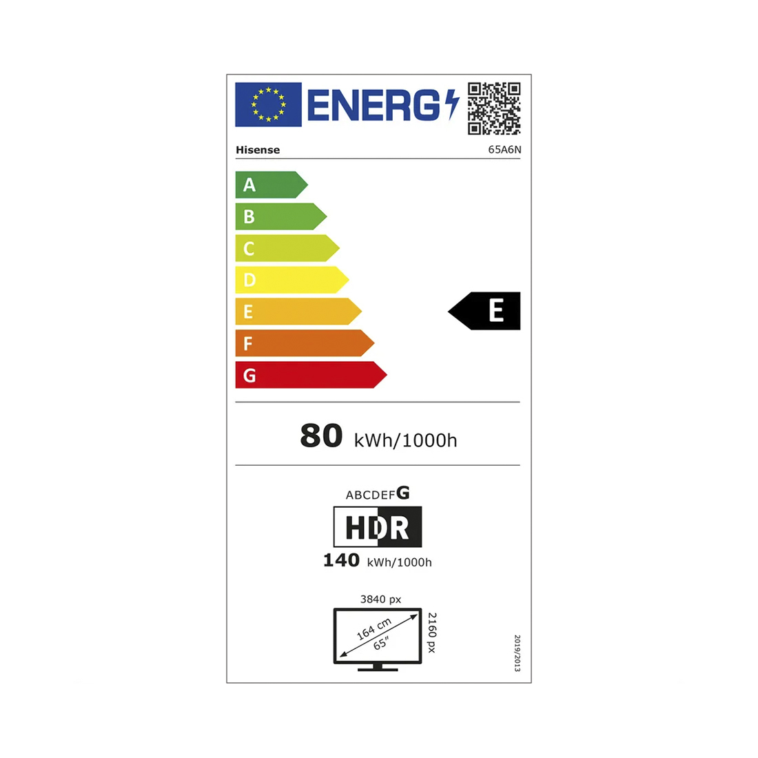 Hisense TV 65A6N 65