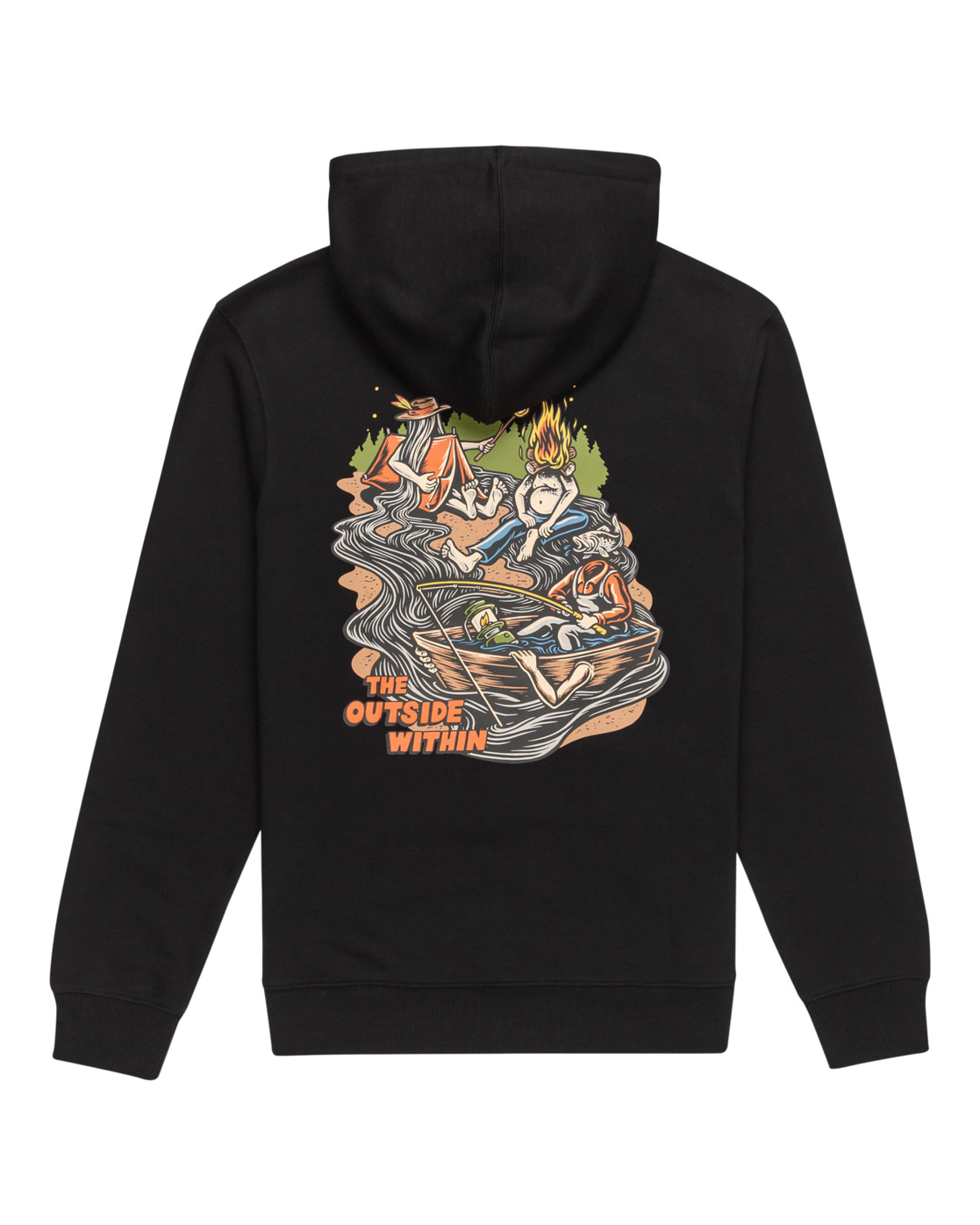 Element The Gathering Hood Flint Black