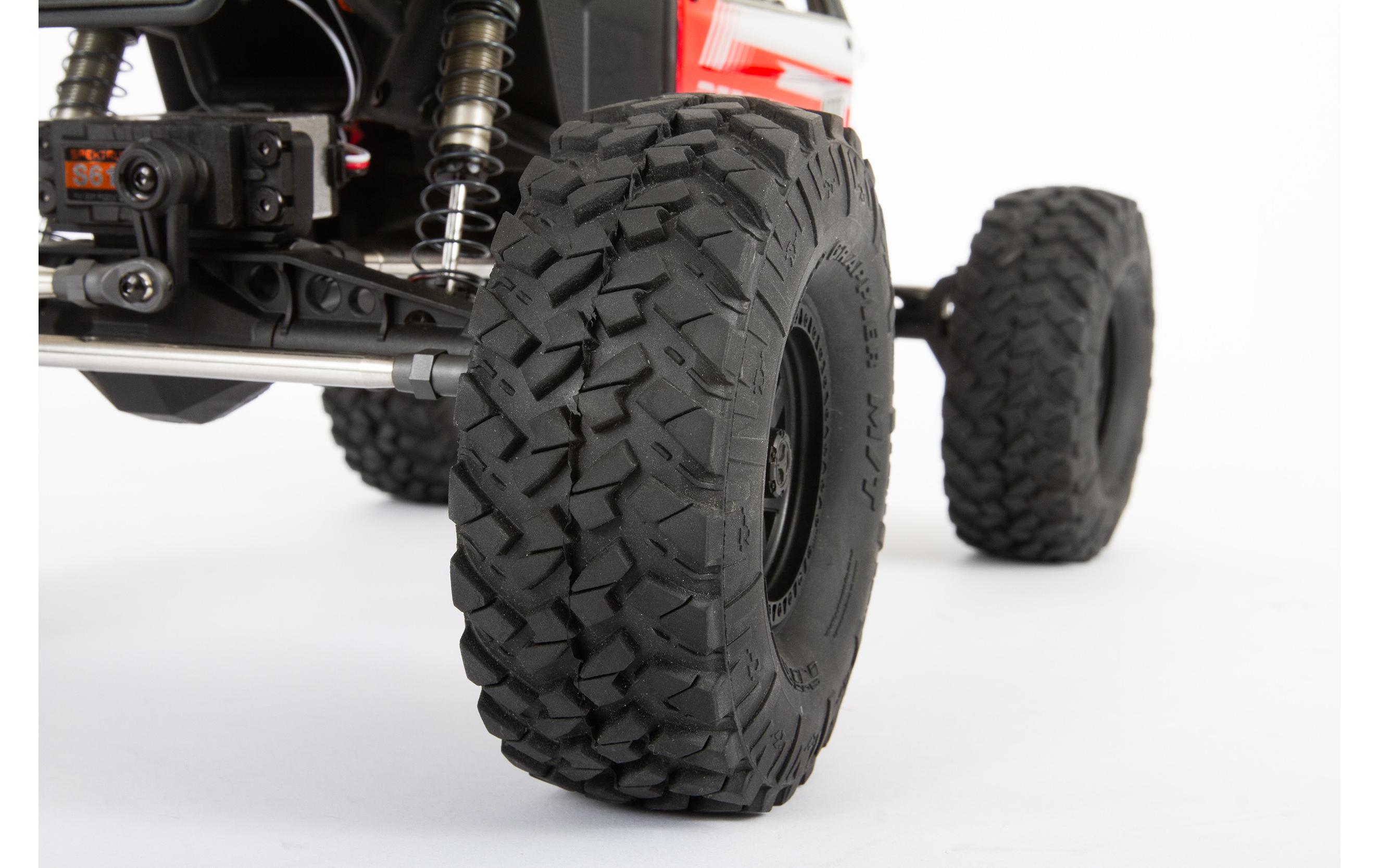 Rock Crawler Capra 4WS, Schwarz, 1:10, ARTR<br>Unlimited Trail Buggy mit Allrad Lenkung