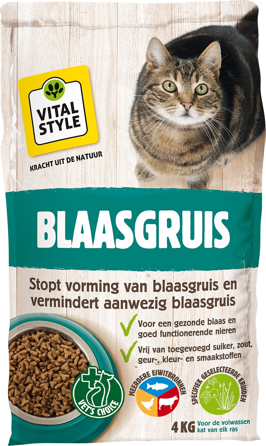 VITALstyle kattenvoer Blaasgruis adult 4 kg