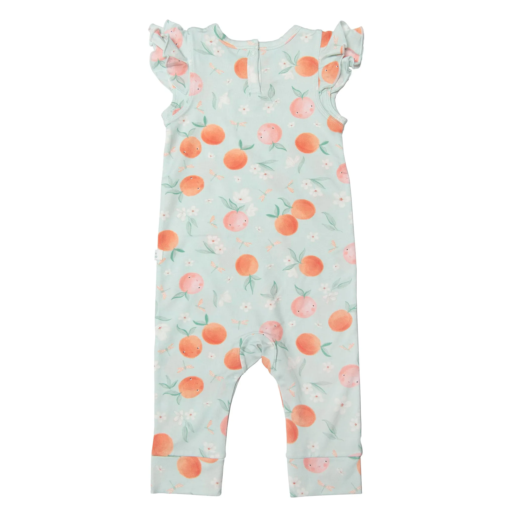Loulou Lollipop Combi Volant Pêches 0-24mois