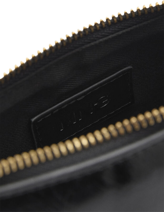 MANGO Double chain handle bag Black