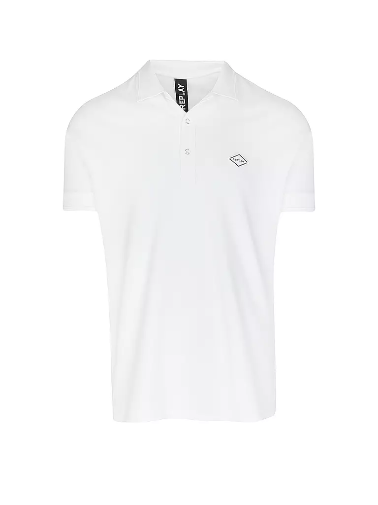 REPLAY Poloshirt  weiss