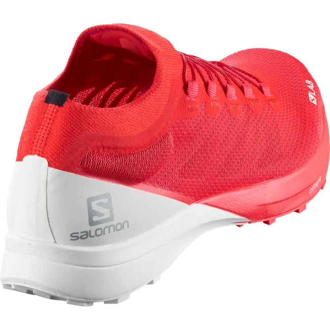 S/LAB SENSE 8  Trailrunning-Schuhe Unisex RacingRed/White/White
