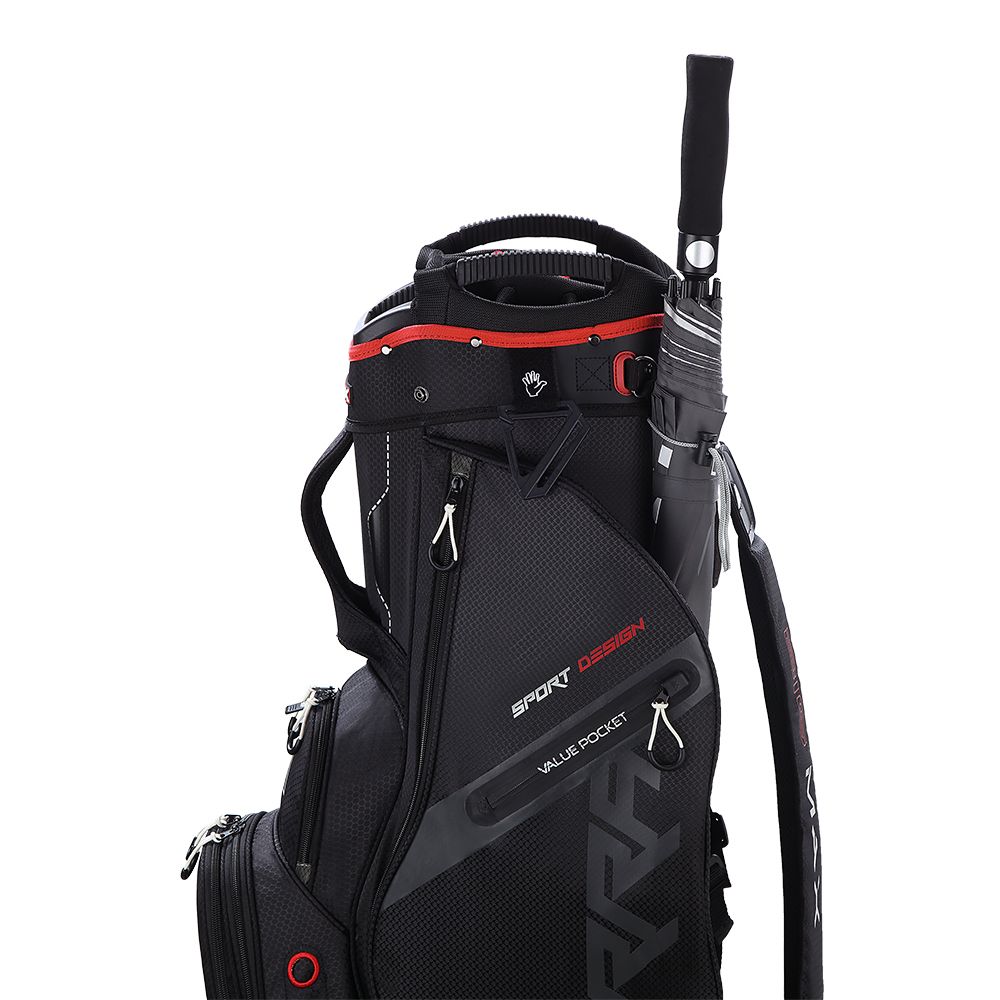Terra Sport Trallebag Svart/Rød