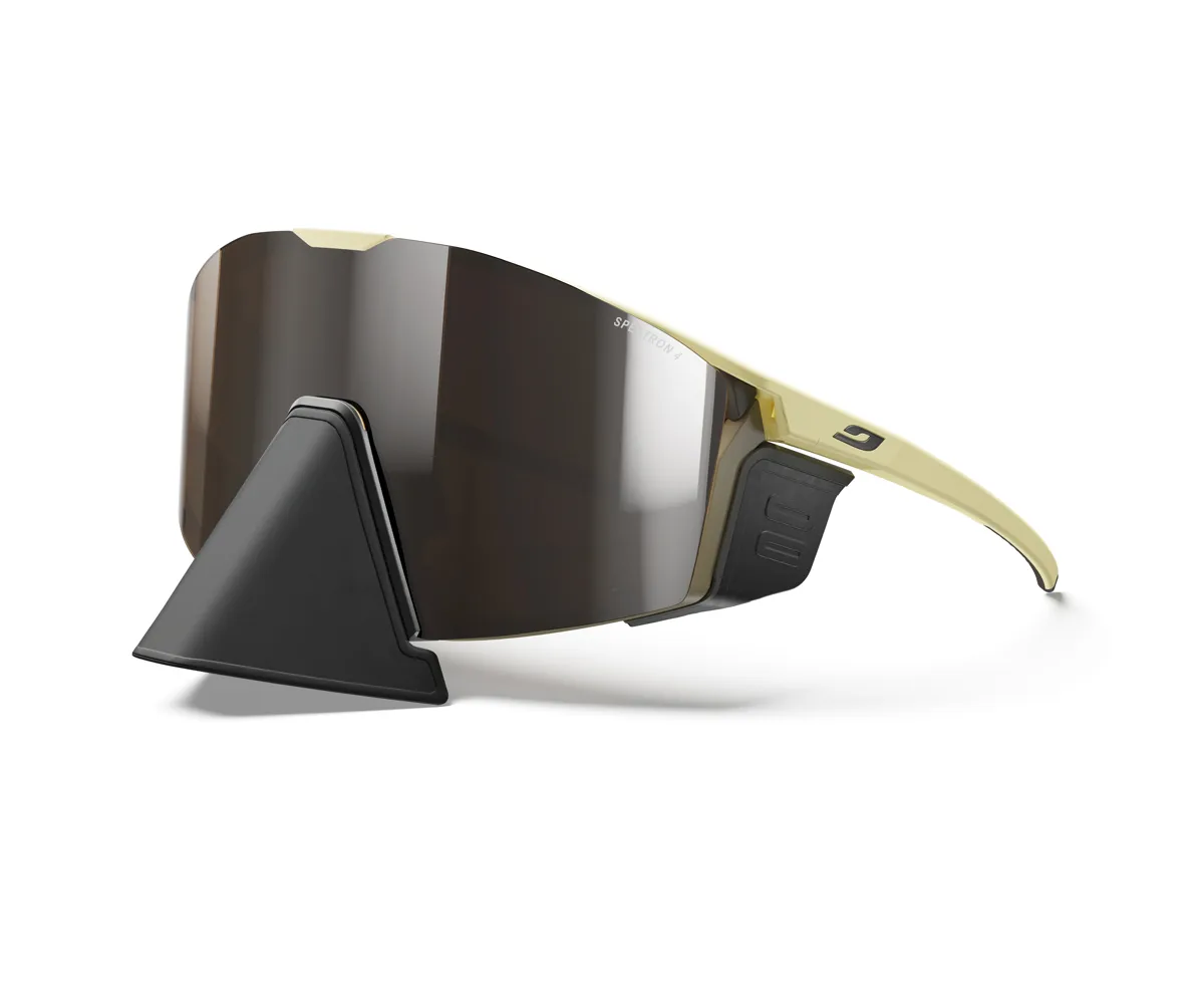 Julbo Edge Cover Light Brown/dark Brown Spectron 4 Silver Flash