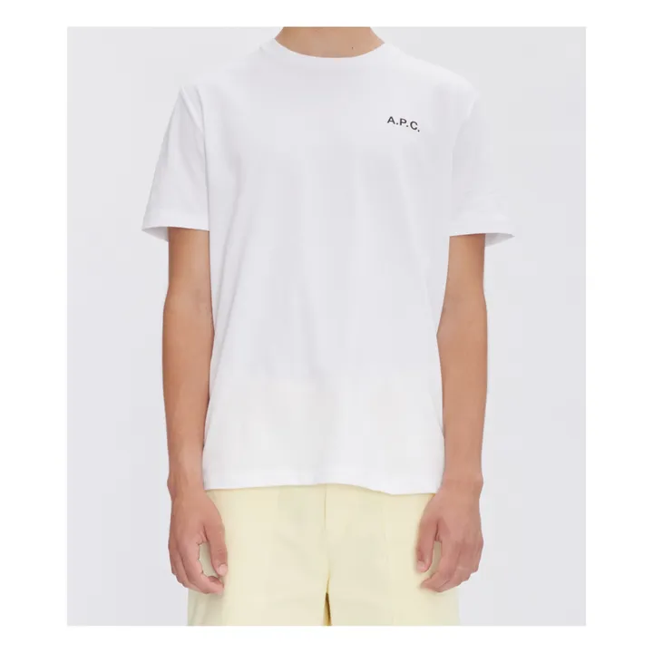 A.P.C. T-shirt Wave Coton Bio | Blanc