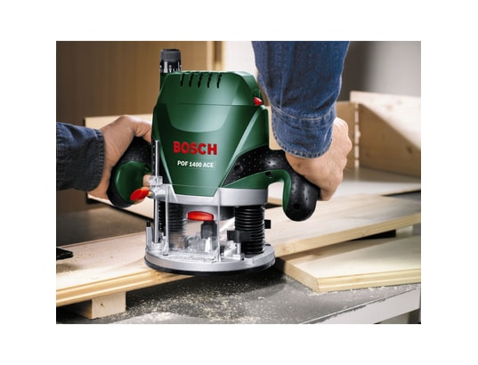 BOSCH - Défonceuse POF 1400 + 6 fraises