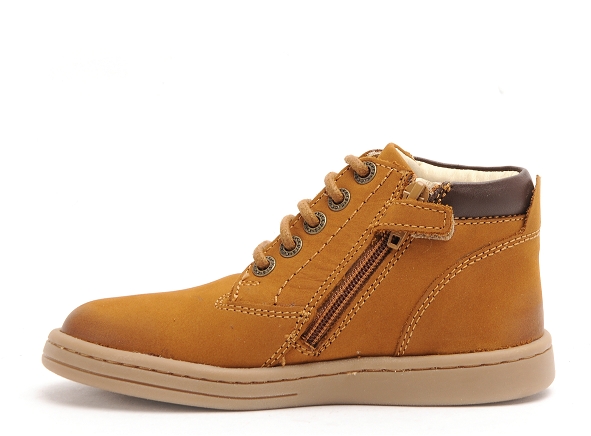 Kickers boots bottine enfant tackland marron