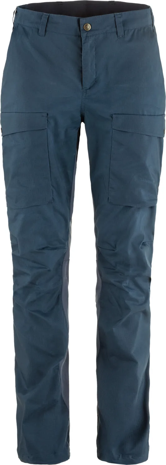 Fjällräven Abisko Hybrid Trail Trousers W Navy