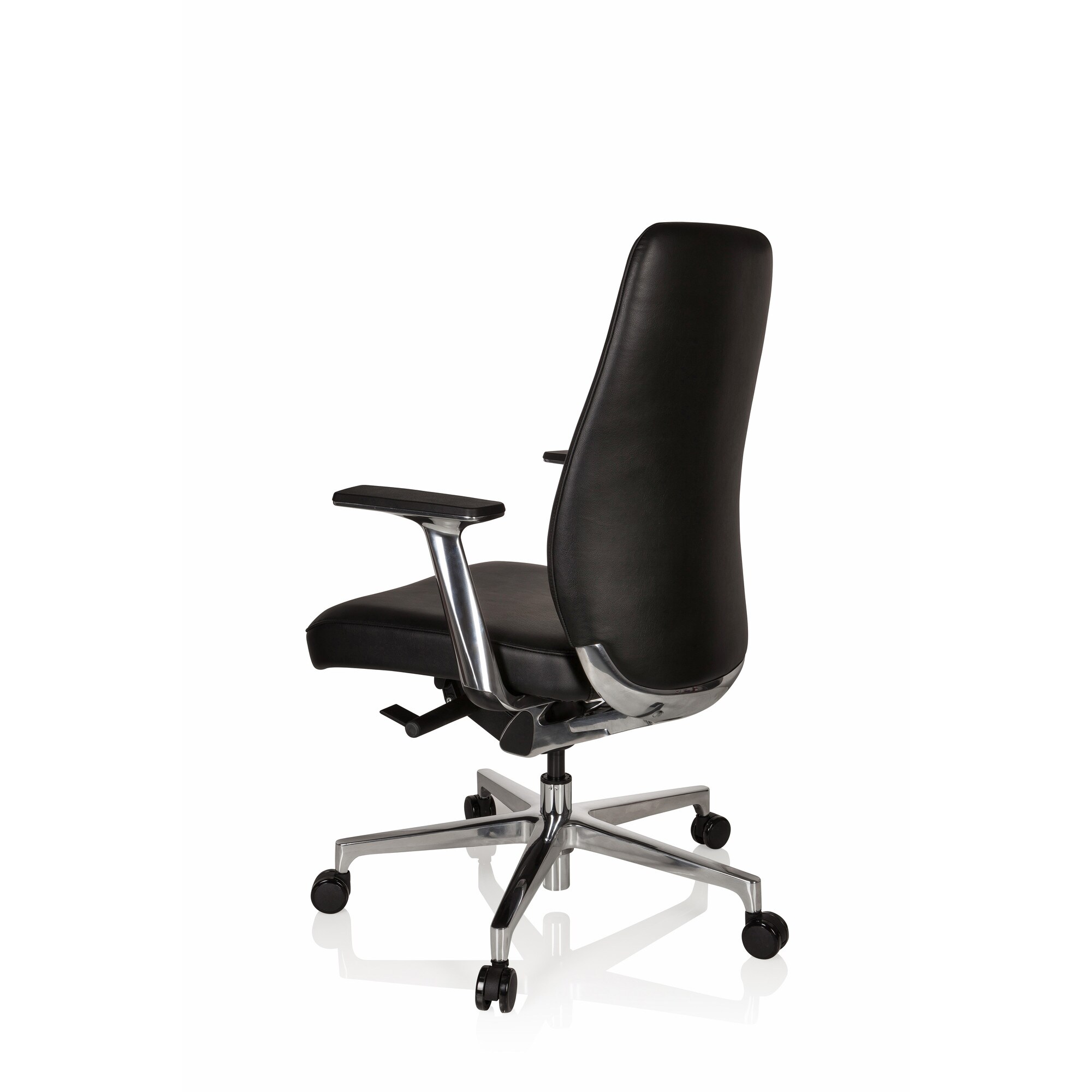 Luxus Chefsessel VERMONT Leder mit Armlehnen hjh OFFICE