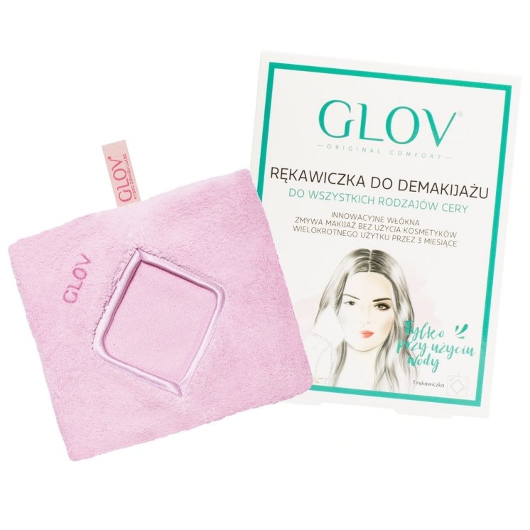 GLOV Comfort Cozy Rosie make-up verwijderingshandschoen 1 stuk