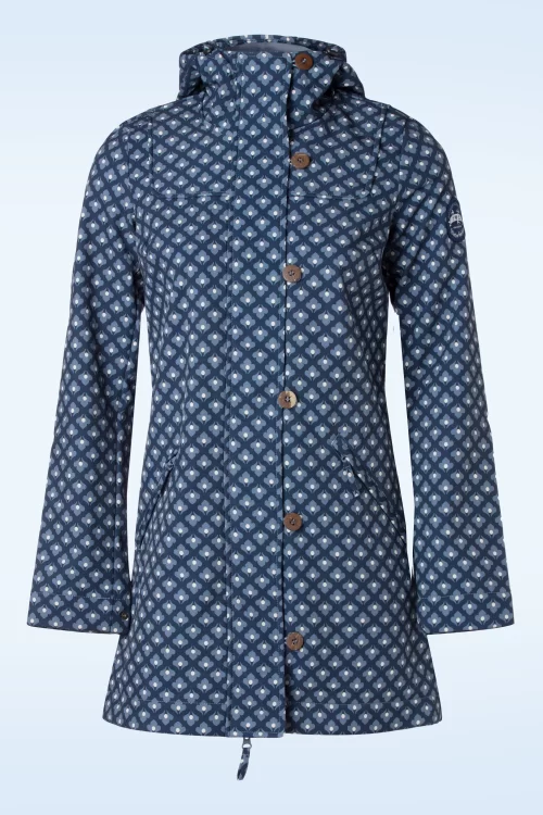 Blutsgeschwister Wild Weather softshell jack in breeze of sky