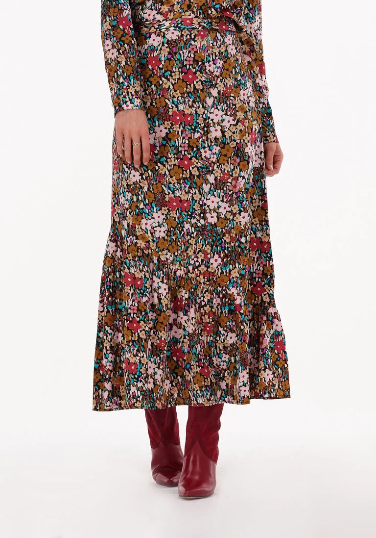 FABIENNE CHAPOT zwarte fabienne chapot maxirok cleo skirt