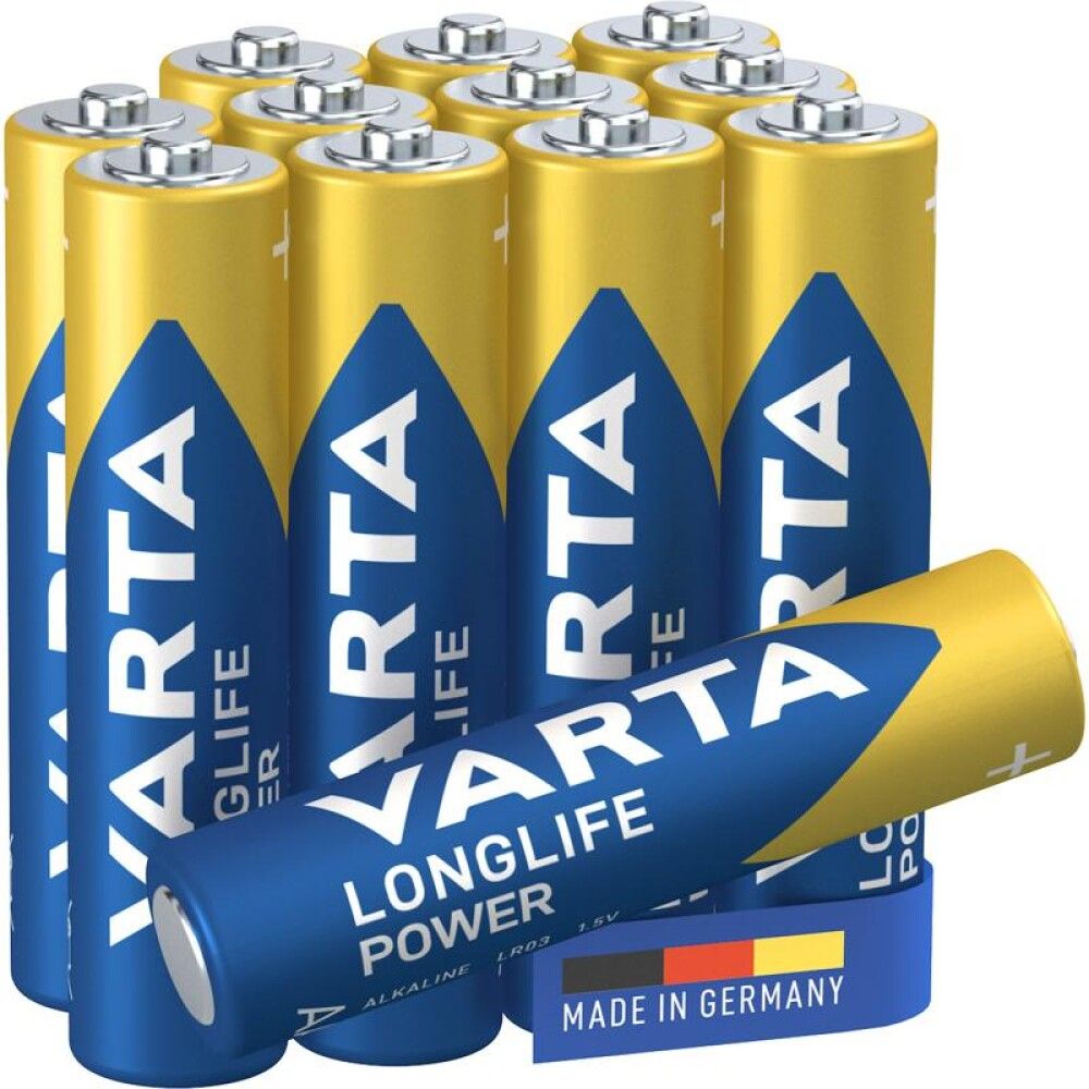 BATTERI VARTA AAA HIGH ENERGY 12 STK